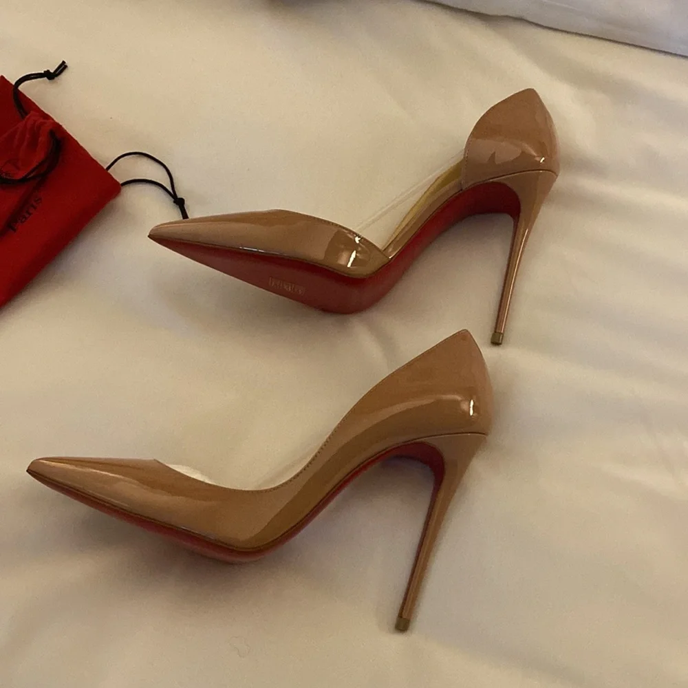Christian Louboutin Iriza patent nude - Picture 5 of 6